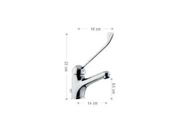 EPIC 39X-E9 - Single handle washbasin mixer by Rubinetterie Mariani - view 3